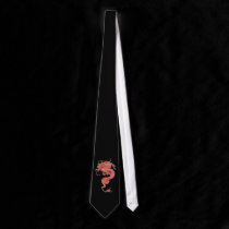 Red Dragon Unisex Tie ties