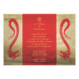 Red Dragon Wedding Invitations