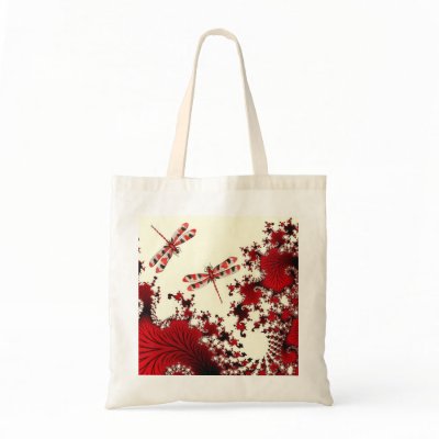 Red Dragonfly Bag by Mousefx