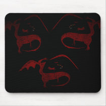 Red Dragons mousepads