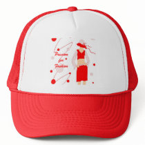 Red dress girl - Hat hats