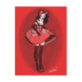 Red Dress Postcards