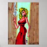 Red Dress Posters