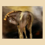 Red Dun Filly Large Poster posters