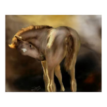 Red Dun Filly Large Poster posters by HorseCharmed Red Dun Filly Large Poster posters