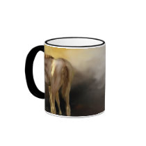 Red Dun Filly Plain Mug