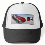 Red E Type Roadster Trucker Hats
