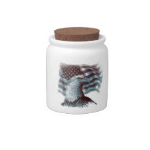 Red Eagle - Patriotic Candy Dish