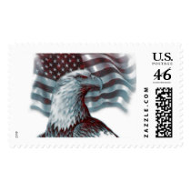 Red Eagle - Patriotic postage