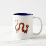 Red Eastern Dragon Coffee Mug