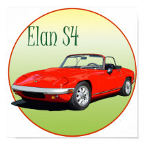 Red Elan S4 posters