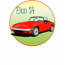 Red Elan S4 t-shirts by RichardBrowne Red Elan S4 t-shirts