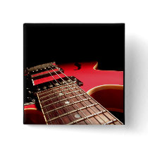 Red Electric Guitar buttons