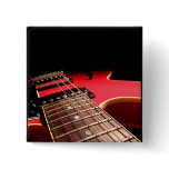 Red Electric Guitar buttons