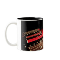 Red Electric Guitar Mugs