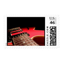 Red Electric Guitar postage by VoXeeD Red Electric Guitar postage