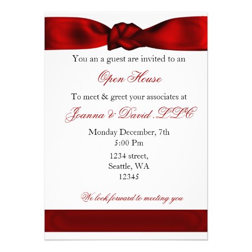 Business Party Invitation Templates