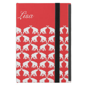 Red elephant cases for iPad mini