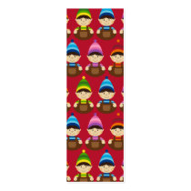 Red Elf Repeat Bookmark business cards by markmurphycreative Red Elf Repeat Bookmark business cards