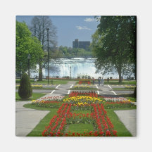 Red Entrance to the Falls, Niagara Falls flowers Magnet
