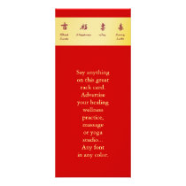 Red Envelope - Hong Bao Custom Rack Card