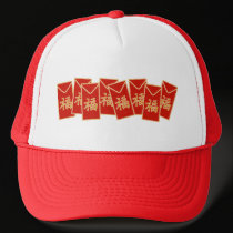Red Envelope Motif hats