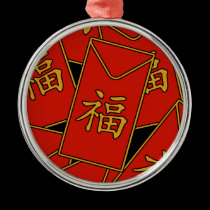 Red Envelope Motif ornaments