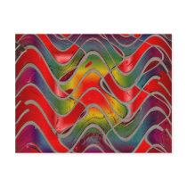 red epiphany postcards by DonnaGraysonAbstract red epiphany postcards