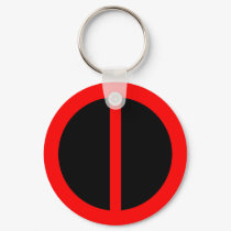 Red Equality Keychain