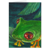 red eye green tree frog cards by yioryia red eye green tree frog cards
