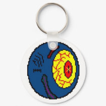 Red Eye Key Chain keychains by clownfacearts Red Eye Key Chain keychains