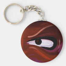 Red Eye Keychain