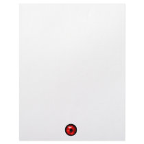 Red eye like graphic, monster eye? Alien eye? Letterhead Design
