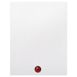 Red eye like graphic, monster eye? Alien eye? Letterhead Design