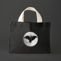 Red-Eyed Bat Moon Bag bags
