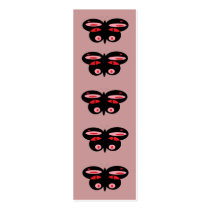 Red Eyed Butterflies Bookmark business cards by SeaAngel Red Eyed Butterflies Bookmark business cards