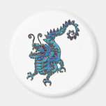 Red Eyed Dragon Fridge Magnets