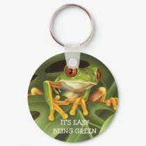 Red Eyed Tree Frog Key Chain keychains