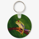 Red Eyed Tree Frog Keychain