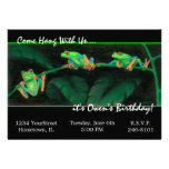 Red-Eyed Tree Frogs Custom Announcements