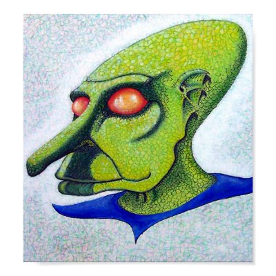 Red Eyed Yahwen Poster by anichols111