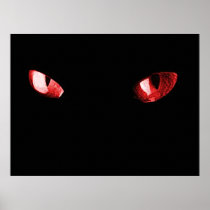 Red Eyes Cat posters
