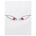 red eyes icon flyers