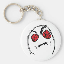 Red Eyes Troll Key Chain