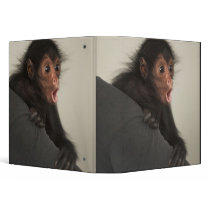 Red-faced Spider Monkey Ateles paniscus) Vinyl Binder