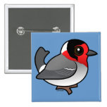 Red-faced Warbler Pin