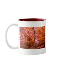Red Fall Mug