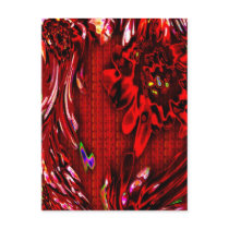 Red fantasies post cards
