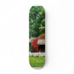 Red Farm Shed Skateboard