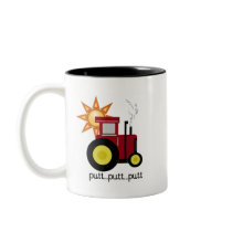 Red Farm Tractor T-shirts and Gifts Mugs